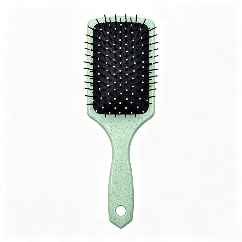 Wheat Straw Large Paddle Brush